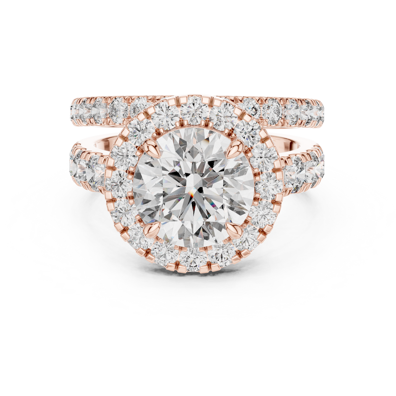 Ladies Ring DDLR-007@7 - Rose Gold - Image