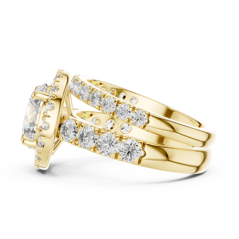 Ladies Ring DDLR-007@7 - Yellow Gold - Image