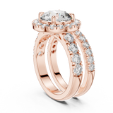 Ladies Ring DDLR-007@7 - Rose Gold - Image