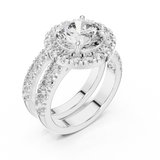 Ladies Ring DDLR-007@7 - White Gold - Image