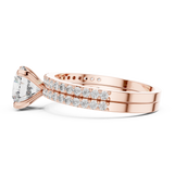Ladies Ring DDLR-008@7 - Rose Gold - Image