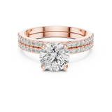 Ladies Ring DDLR-008@7 - Rose Gold - Image