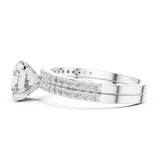Ladies Ring DDLR-008@7 - White Gold - Image