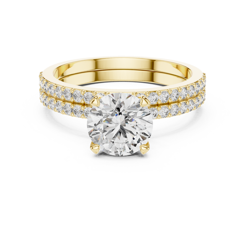 Ladies Ring DDLR-008@7 - Yellow Gold - Image