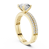 Ladies Ring DDLR-008@7 - Yellow Gold - Image