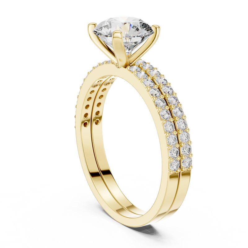 Ladies Ring DDLR-008@7 - Yellow Gold - Image