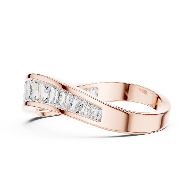Ladies Ring DDLR-009@7 - Rose Gold - Image