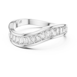 Ladies Ring DDLR-009@7 - White Gold - Image