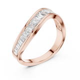 Ladies Ring DDLR-009@7 - Rose Gold - Image