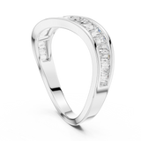 Ladies Ring DDLR-009@7 - White Gold - Image
