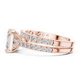 Ladies Ring DDLR-010@7 - Rose Gold - Image