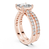 Ladies Ring DDLR-010@7 - Rose Gold - Image