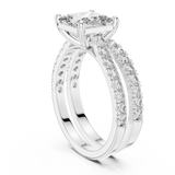 Ladies Ring DDLR-010@7 - White Gold - Image