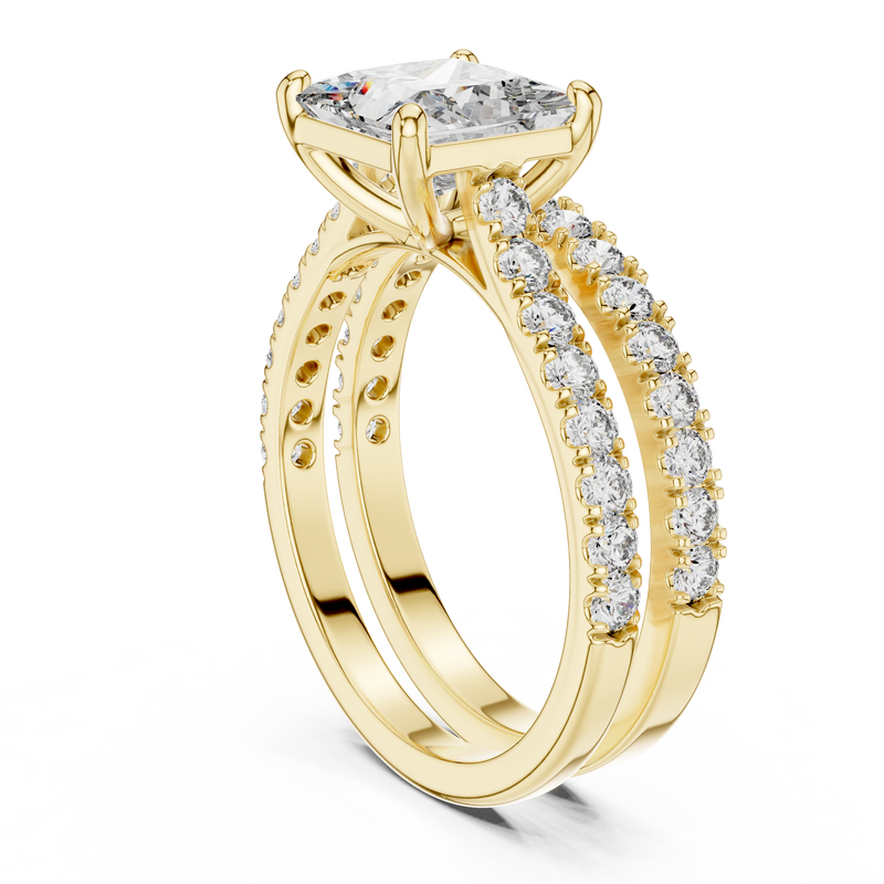 Ladies Ring DDLR-010@7 - Yellow Gold - Image