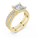 Ladies Ring DDLR-010@7 - Yellow Gold - Image