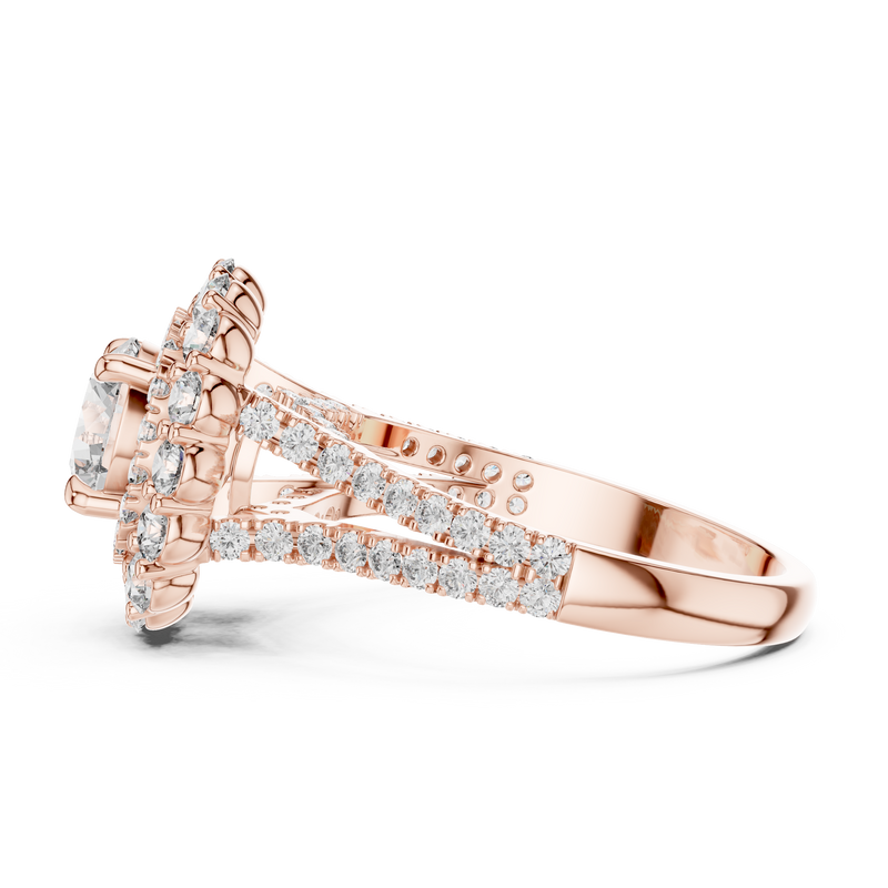 Ladies Ring DDLR-011 - Rose Gold - Image