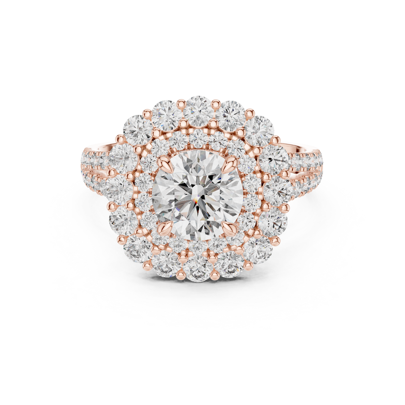 Ladies Ring DDLR-011 - Rose Gold - Image