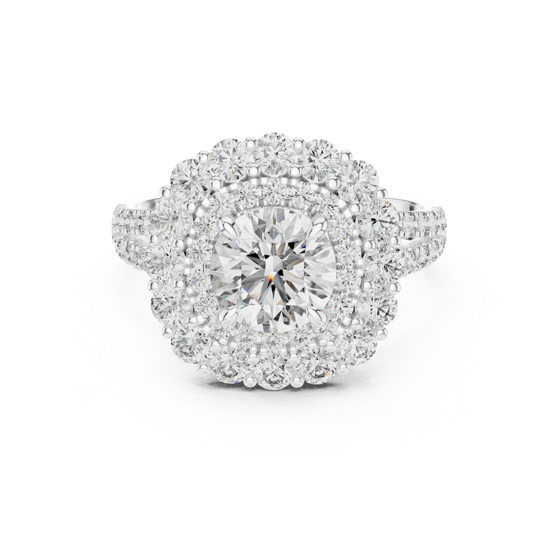 Ladies Ring DDLR-011 - White Gold - Image