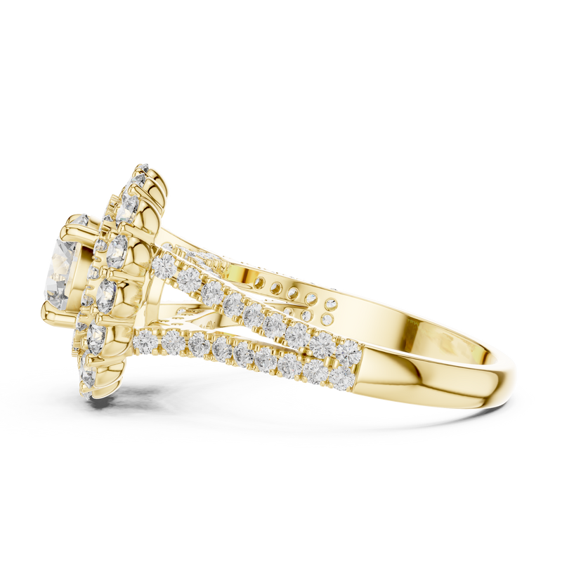 Ladies Ring DDLR-011 - Yellow Gold - Image