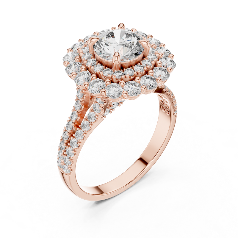 Ladies Ring DDLR-011 - Rose Gold - Image