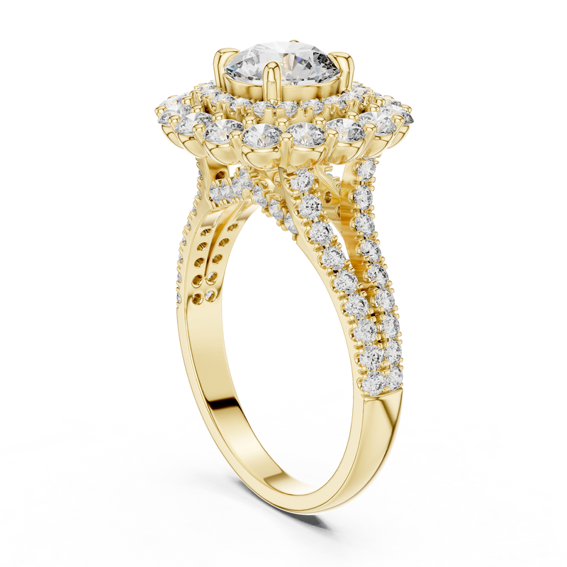 Ladies Ring DDLR-011 - Yellow Gold - Image