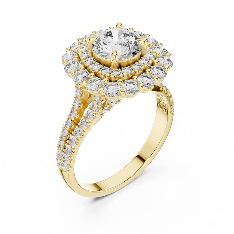 Ladies Ring DDLR-011 - Yellow Gold - Image