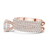 Ladies Ring DDLR-012@7 - Rose Gold - Image