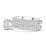 Ladies Ring DDLR-012@7 - White Gold - Image