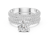 Ladies Ring DDLR-012@7 - White Gold - Image