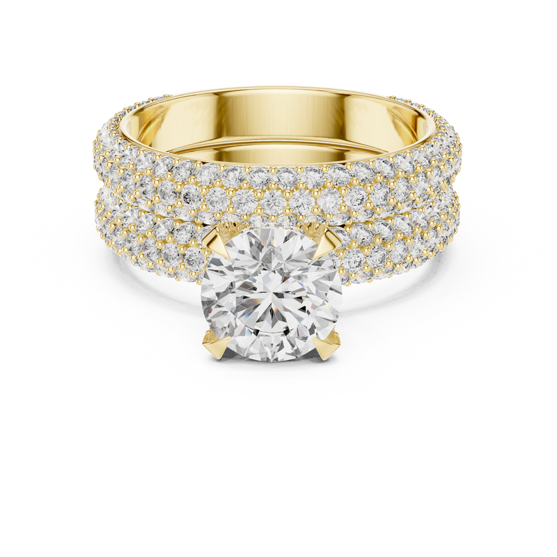 Ladies Ring DDLR-012@7 - Yellow Gold - Image