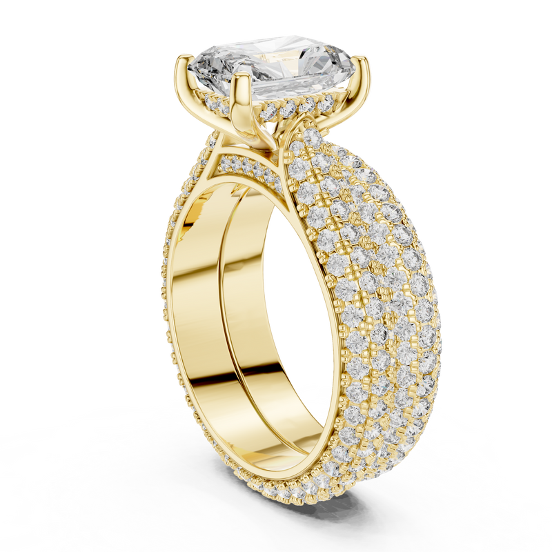 Ladies Ring DDLR-013@7 - Yellow Gold - Image