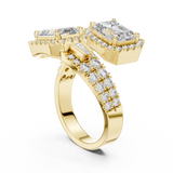 Ladies Ring DDLR-014@7 - Yellow Gold - Image