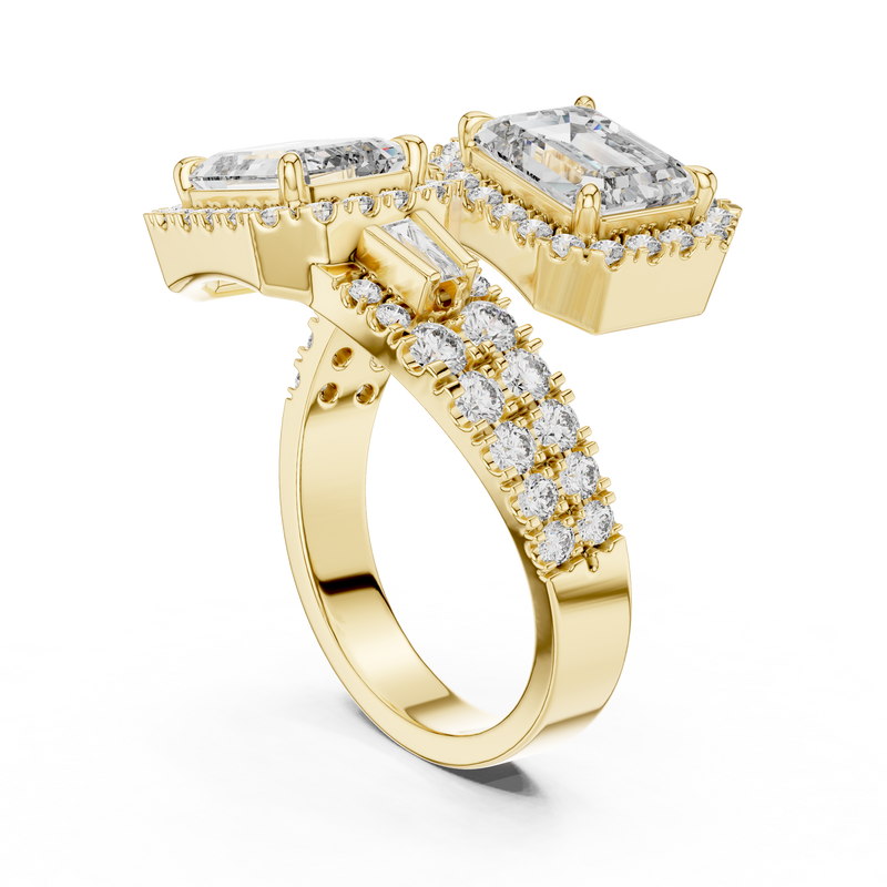 Ladies Ring DDLR-014@7 - Yellow Gold - Image