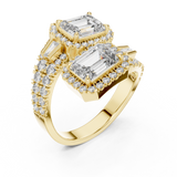 Ladies Ring DDLR-014@7 - Yellow Gold - Image