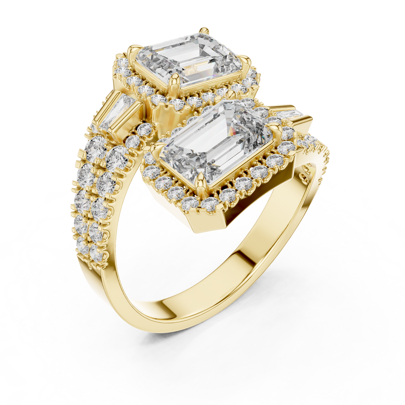 Ladies Ring DDLR-014@7 - Yellow Gold - Image