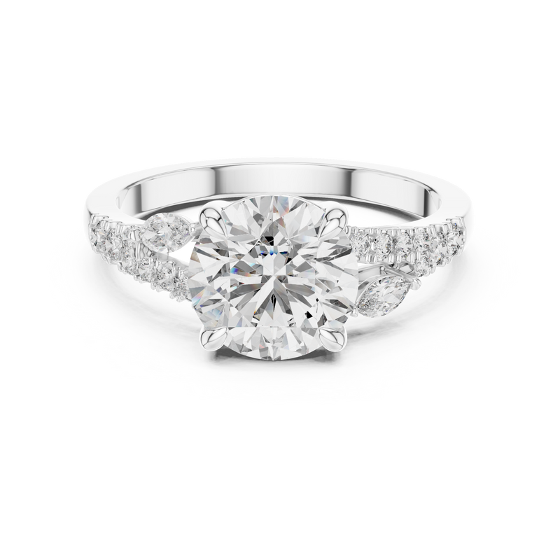 Ladies Ring DDLR-015 - White Gold - Image