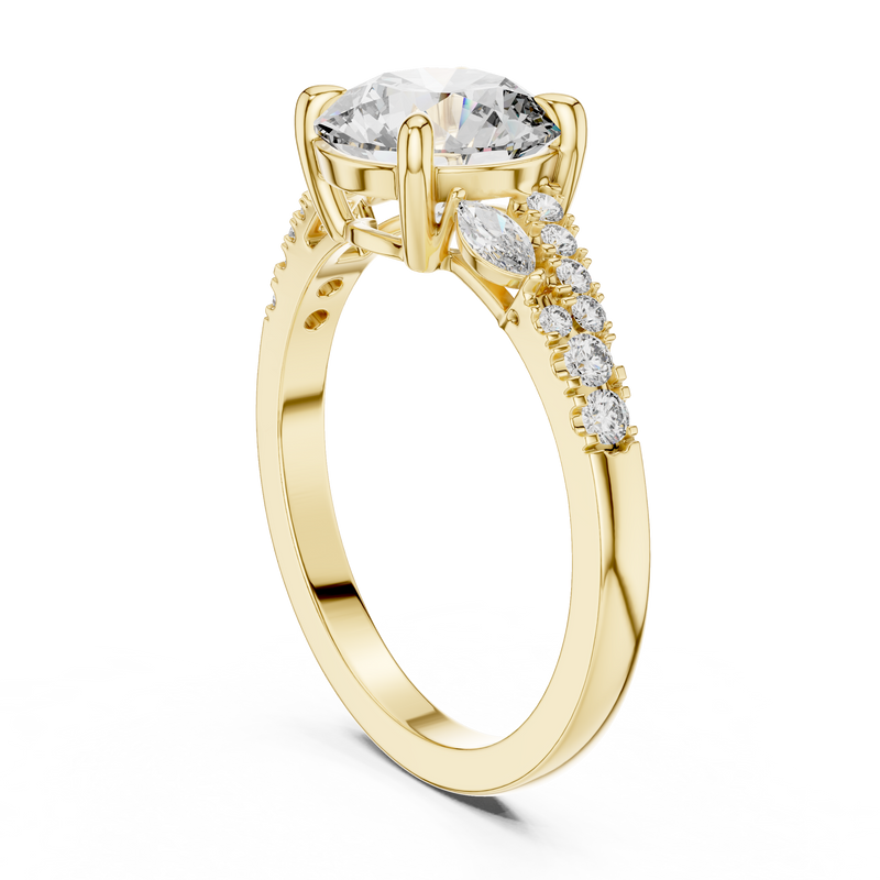 Ladies Ring DDLR-015 - Yellow Gold - Image