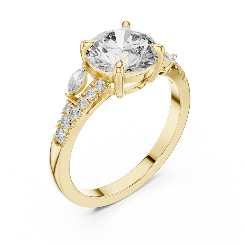 Ladies Ring DDLR-015 - Yellow Gold - Image