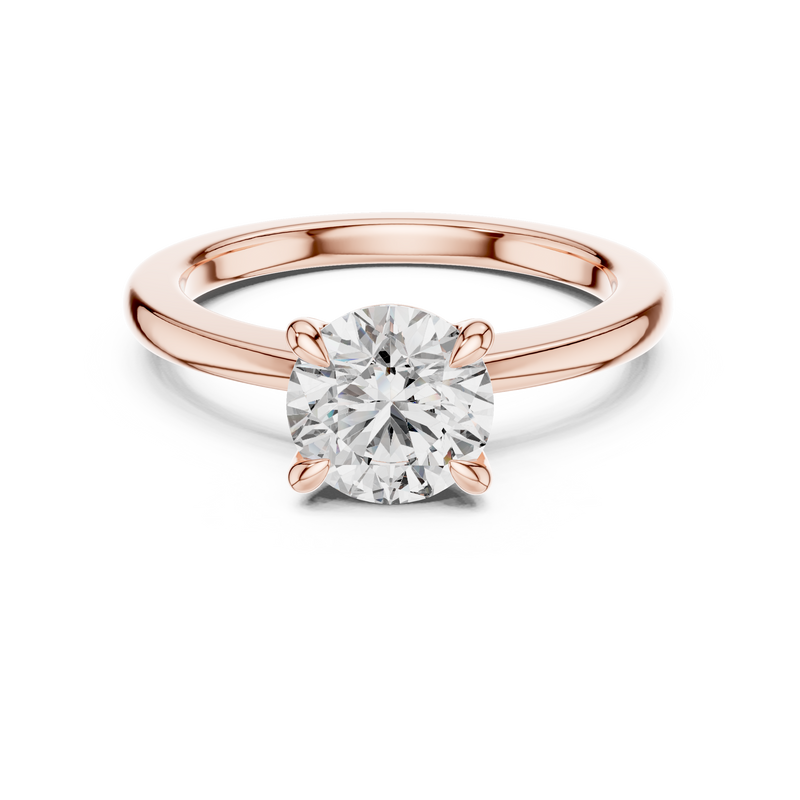 Ladies Ring DDLR-032@7 - Rose Gold - Image