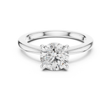 Ladies Ring DDLR-032@7 - White Gold - Image