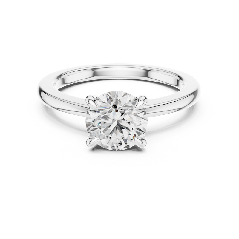 Ladies Ring DDLR-032@7 - White Gold - Image