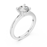 Ladies Ring DDLR-032@7 - White Gold - Image