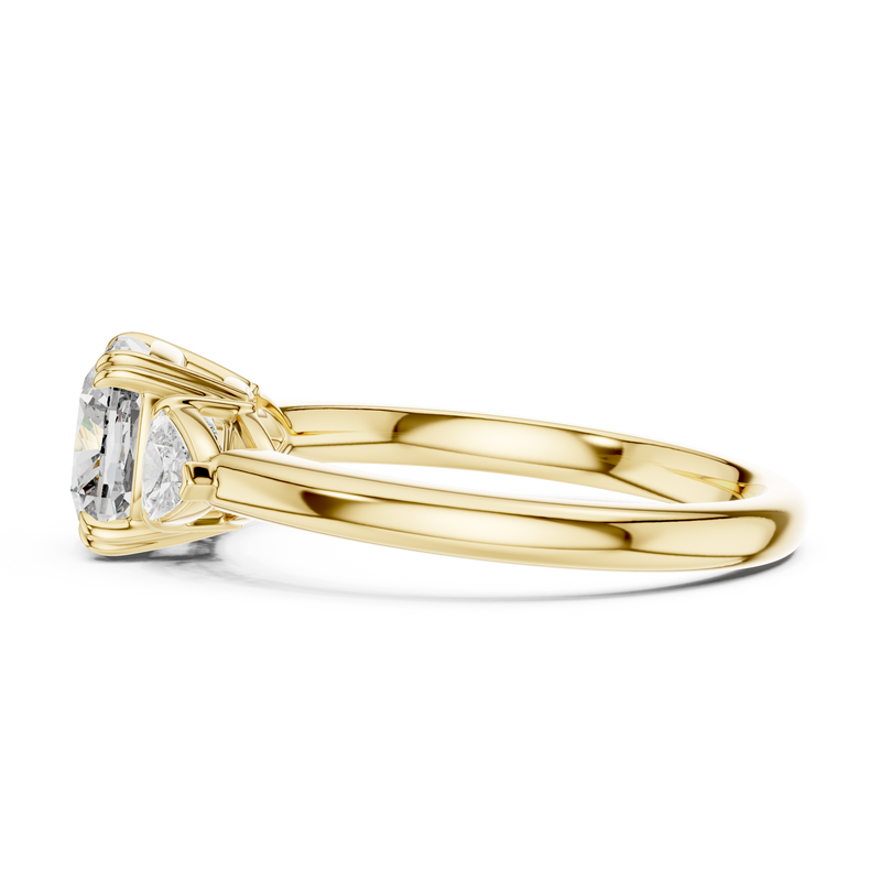 Ladies Ring DDLR-033@7 - Yellow Gold - Image