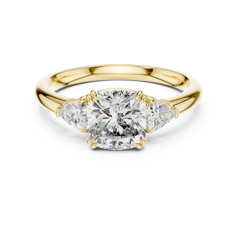 Ladies Ring DDLR-033@7 - Yellow Gold - Image