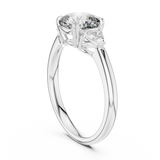 Ladies Ring DDLR-033@7 - White Gold - Image