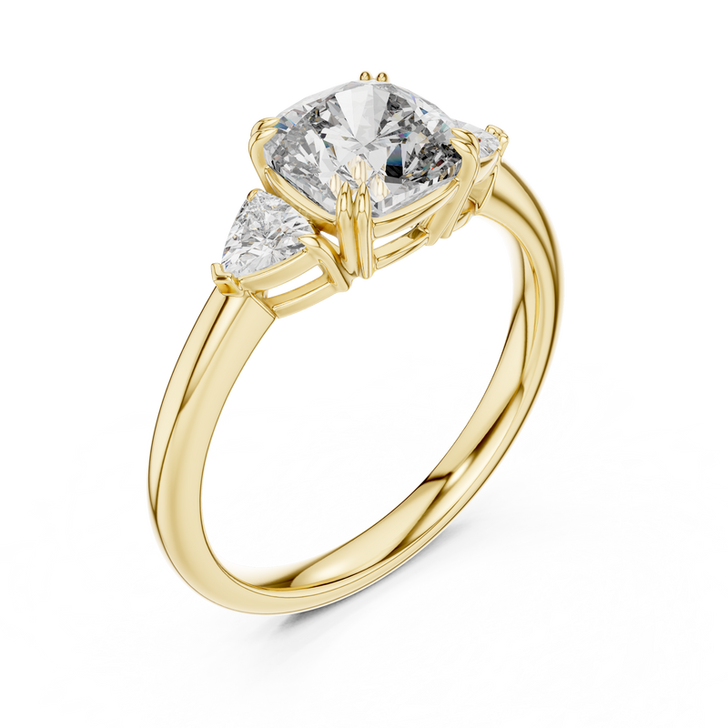 Ladies Ring DDLR-033@7 - Yellow Gold - Image