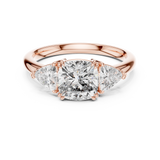 Ladies Ring DDLR-034@7 - Rose Gold - Image