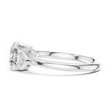 Ladies Ring DDLR-034@7 - White Gold - Image