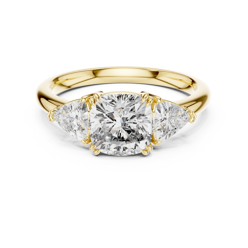 Ladies Ring DDLR-034@7 - Yellow Gold - Image