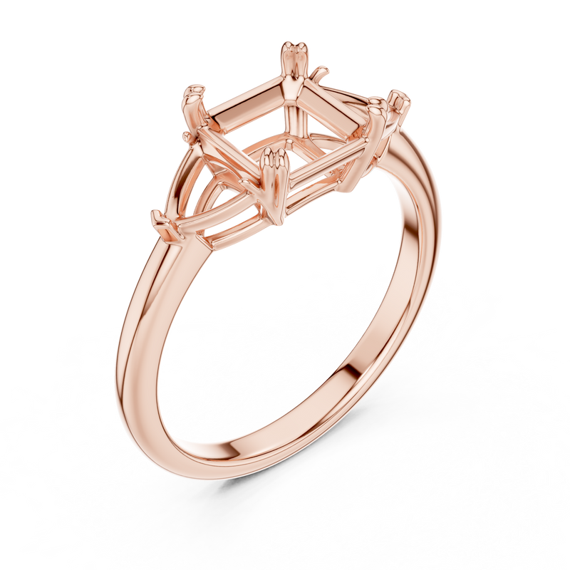 Ladies Ring DDLR-034-AC - Rose Gold - Image